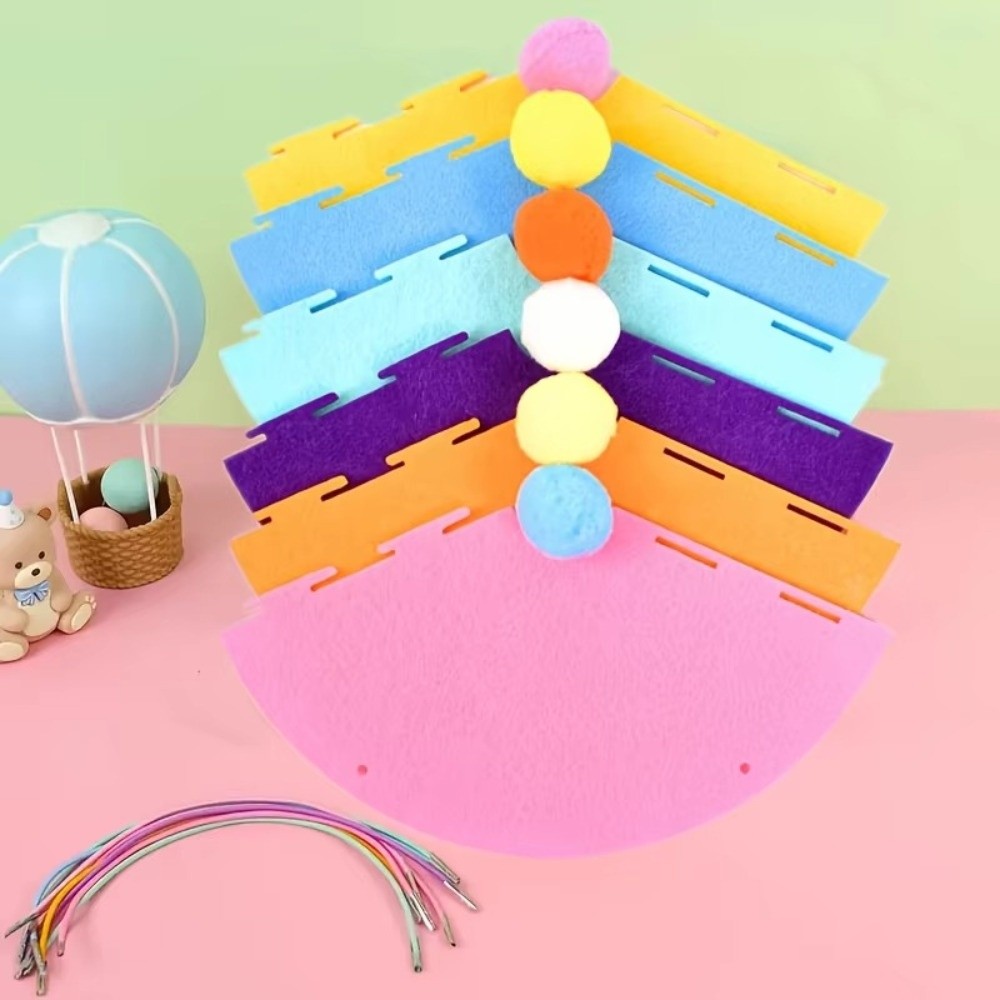 Party Hat Cone - Nieuwe 6-delige set mini-feestmutsen, lichtgewicht kleurrijke