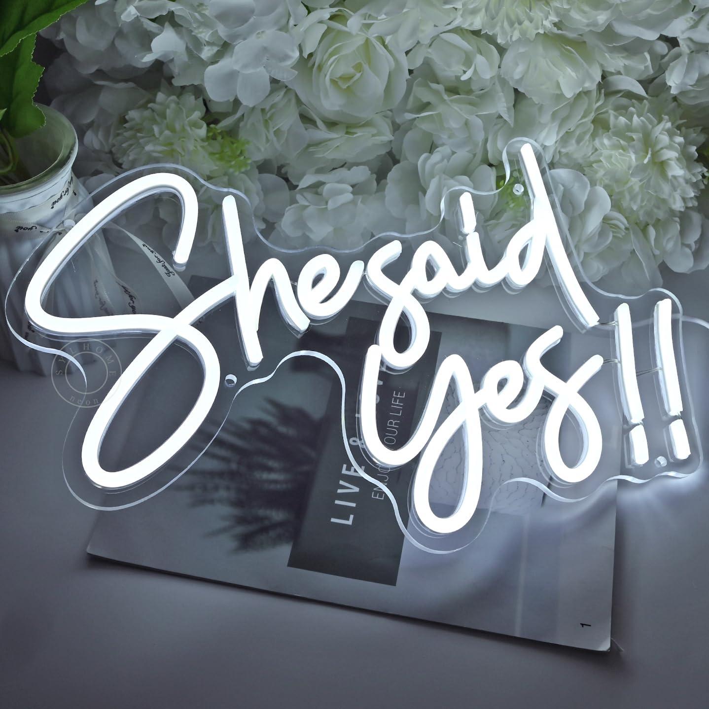 Ze zei ja neonreclame, USB-dim - Neon Sign Party recensie en prijs