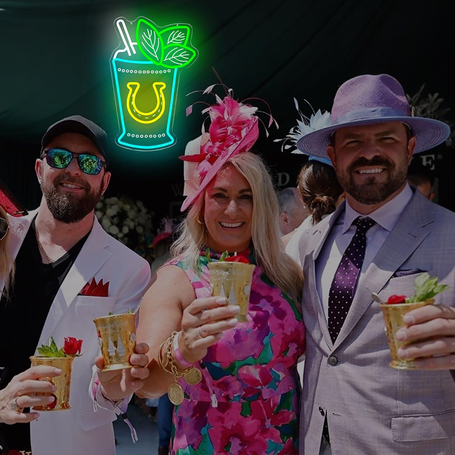 Het neonreclamebord met de tek - Neon Sign Party recensie en prijs