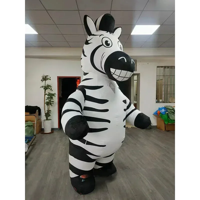 Opblaasbaar Zebra Mascottekost - Event Party recensie en prijs