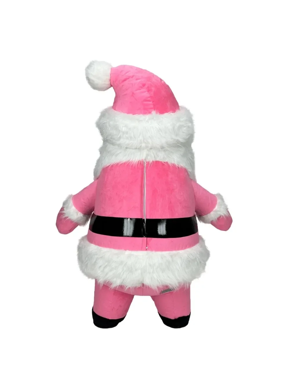 Roze opblaasbaar kerstmankostu - Event Party recensie en prijs