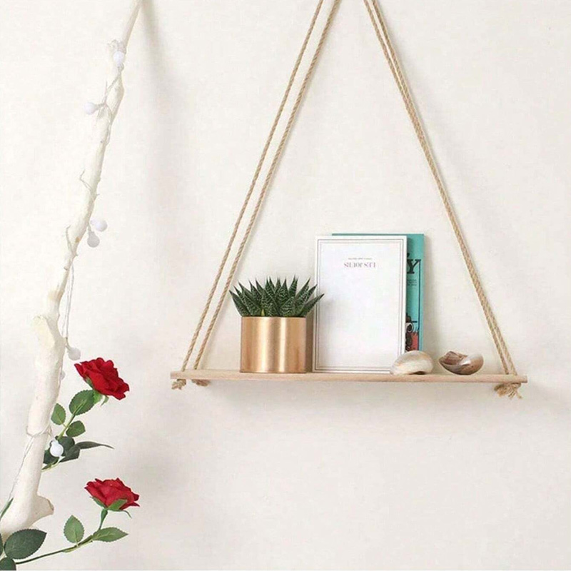 Houten Schommel Hangend Hennep - Flower Wall Panel recensie en prijs