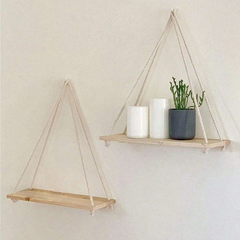 Houten Schommel Hangend Hennep - Flower Wall Panel recensie en prijs