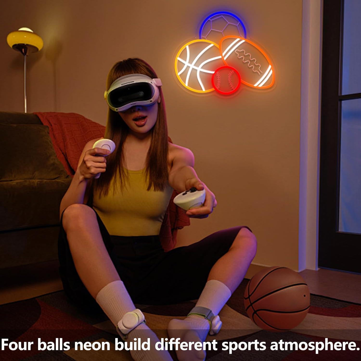 Balls Combinatie Neonreclame S - Neon Sign Party recensie en prijs