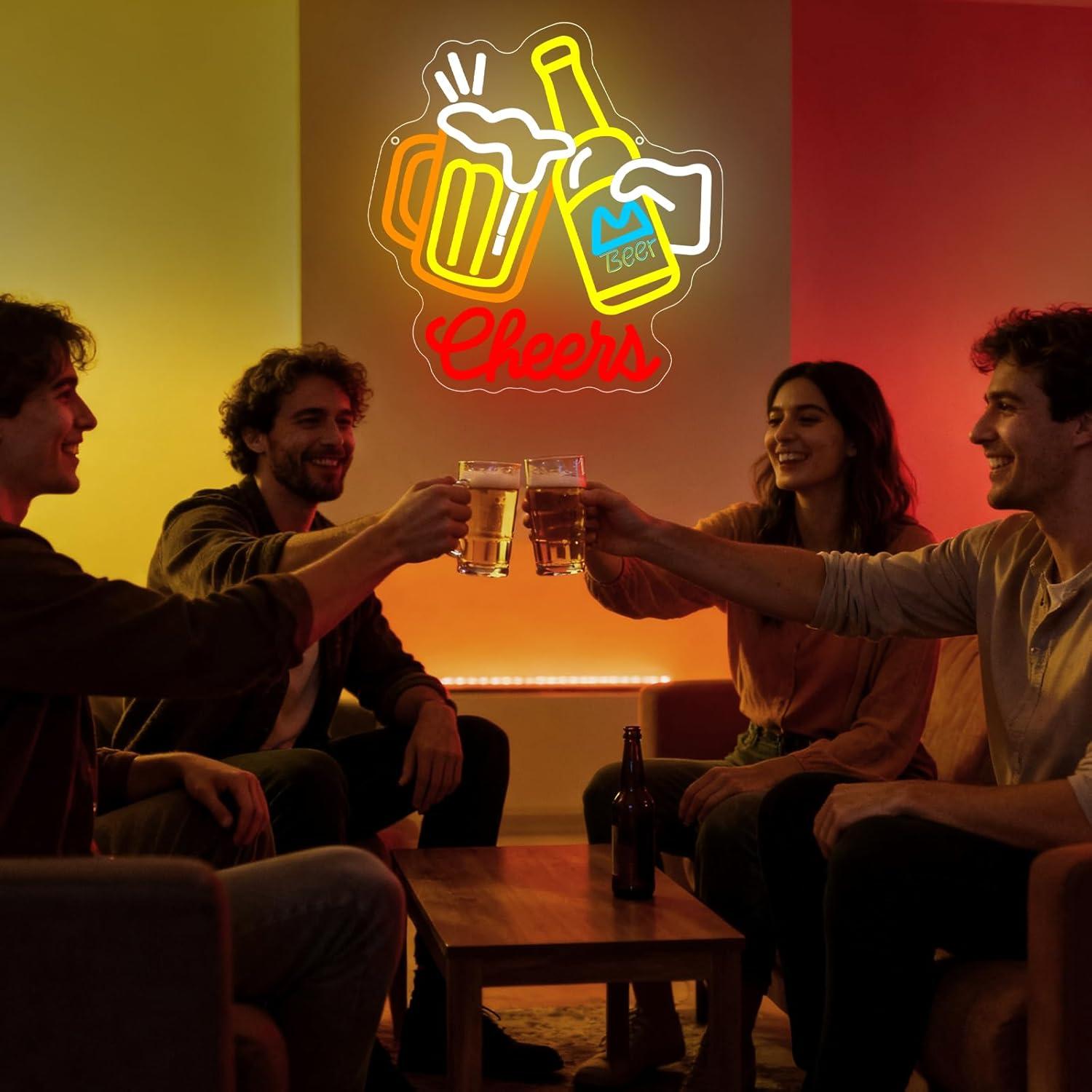 Cheers Bier Neonreclame, dimba - Neon Sign Party recensie en prijs